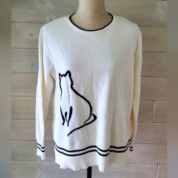 Cotton & Country by Parkhurst sweater - Picture 1 of 4